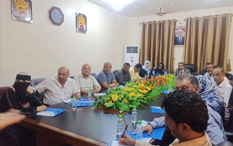 المهندس حديد الماس يفتتح ندوة توعوية  نظمتها وزارة الصحة لموظفي الهيئة حول اللوائح الصحية