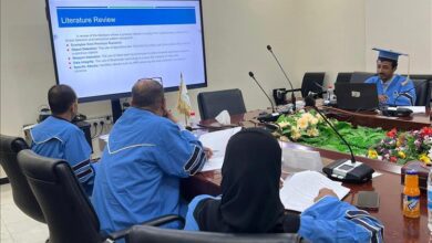 المهندس علي عبدالفتاح الشبابي ينال درجة الماجستير بامتياز في نظم المعلومات من جامعة العلوم والتكنولوجيا بعدن