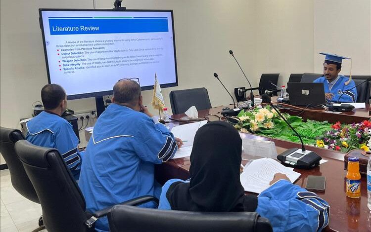 المهندس علي عبدالفتاح الشبابي ينال درجة الماجستير بامتياز في نظم المعلومات من جامعة العلوم والتكنولوجيا بعدن