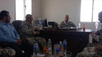 رئيس مصلحة خفر السواحل يقوم بزيارة تفقدية لميناء الزيت