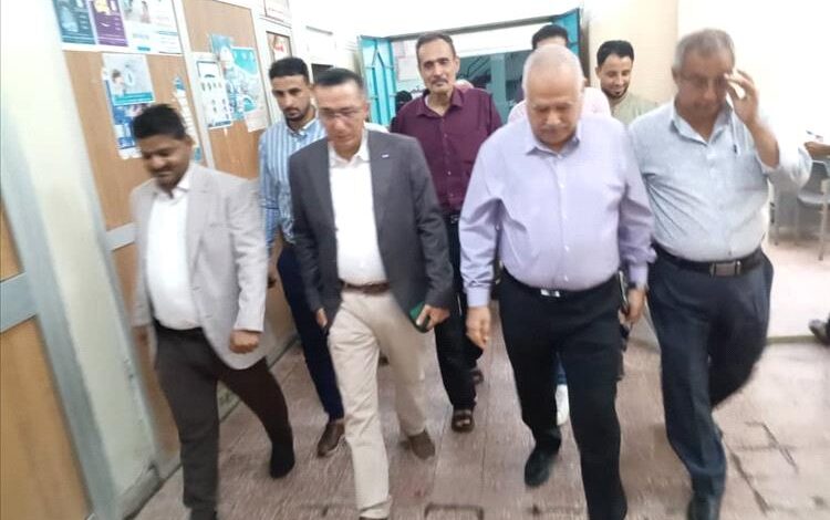 عدن.. لجنة ميدانية تزور مستشفى الأمراض النفسية والعصبية بالشيخ عثمان