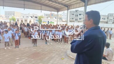 عدن.. مدرسة الفاروق بالممدارة تدشن العام الدراسي الجديد 2025 – 2026م