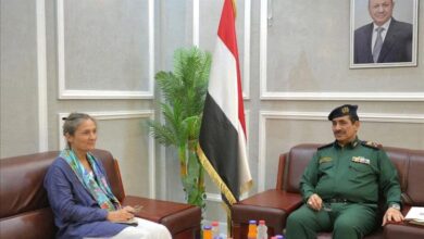 عدن: وزير الداخلية اللواء حيدان يبحث مع سفيرة هولندا سبل تعزيز التعاون الثنائي بين البلدين الصديقين في المجال الأمني