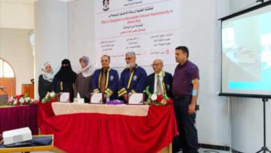 كلية الصيدلة بجامعة عدن تواصل تميزها الأكاديمي بمناقشة رسائل ماجستير في علم الأدوية والسموم
