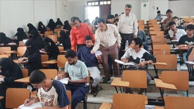 كلية العلوم الإدارية بجامعة عدن تدشن امتحانات الفصل الدراسي الثاني
