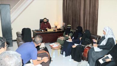 لجنة فنية من مكتب التعليم الفني تزور مركز أبديت بعدن لتجديد الترخيص لعام 2025