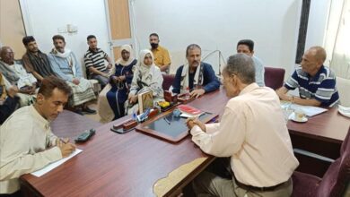 مدير عام مستشفى الأمراض النفسية والعصبية بعدن يلتقي نائب رئيس اللجان المجتمعية في مديرية الشيخ عثمان