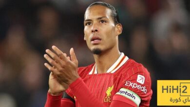 رسالة حماسية من فان دايك قبل قمة ليفربول وأرسنال