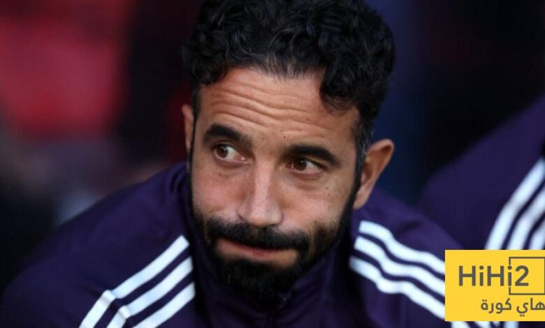 مستقبل روبن أموريم تحت المجهر بعد بداية كارثية