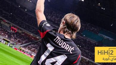 كلمة في حق مودريتش بعد مباراته الأولى مع ميلان