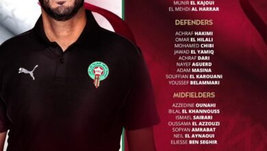 الشيبي وأشرف داري على رأس قائمة المغرب لمباراتي زامبيا والنيجر – كل الكورة