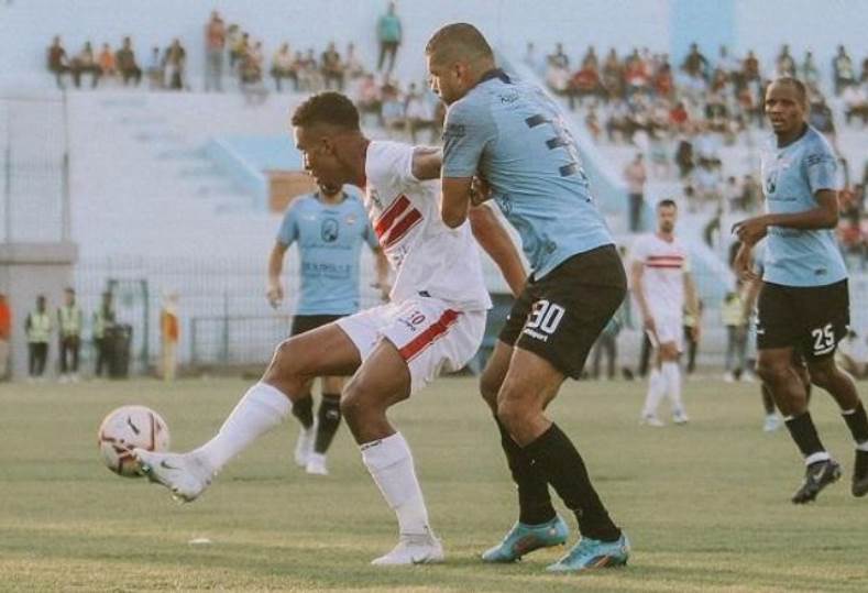 الزمالك ضد غزل المحلة