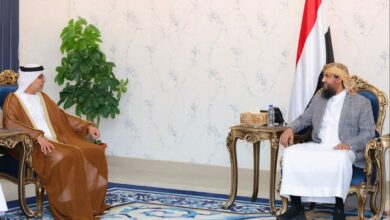 المحرّمي يستقبل السفير الإماراتي ويشيد بالدعم المقدم لبلادنا في مختلف المجالات