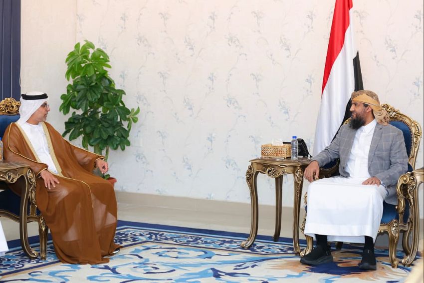 المحرّمي يستقبل السفير الإماراتي ويشيد بالدعم المقدم لبلادنا في مختلف المجالات