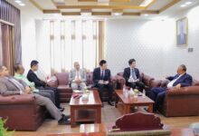 الوزير حُميد يبحث مع القائم بأعمال السفارة الصينية تعزيز التعاون المشترك في قطاعات النقل المختلفة