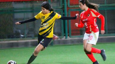 إيمان حسام حسني لاعبة المعادي واليخت