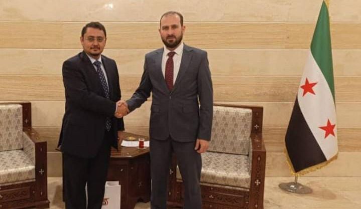 بعكر يبحث مع مدير الإدارة القنصلية بالخارجية السورية تعزيز التعاون القنصلي