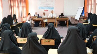 تدشين دورات تدريب المتطوعين الصحيين في نوادي التوعية التثقيفية في المسيمير بلحج