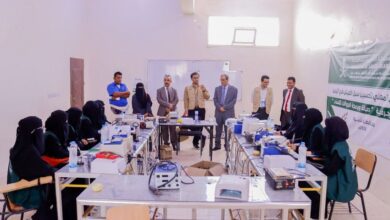 تدشين دورات تدريبية مهنية للنساء في شبوة بتمويل من مركز الملك سلمان للاغاثة