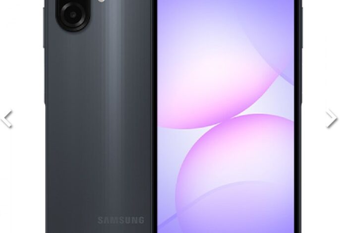 تسريب ألوان ومواصفات هاتف Samsung Galaxy A07