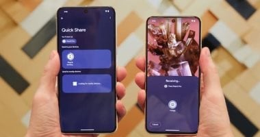 جوجل تطلق ميزة Quick Share لتسهيل نقل البيانات إلى ايفون من أندرويد