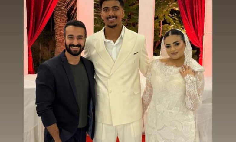 عقد قران حسام عبد المجيد