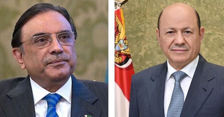 رئيس مجلس القيادة يهنئ بذكرى استقلال باكستان