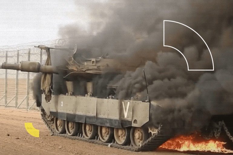 القسام تفجر عبوات مضادة للدروع والأفراد جنوب غزة