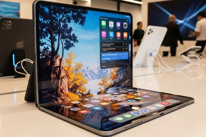 شائعة: تأجيل إطلاق جهاز آيباد القابل للطي من أبل