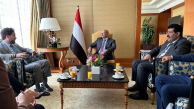 طارق صالح يبحث مع القائم بالأعمال الأمريكي جهود مواجهة تهريب السلاح الإيراني