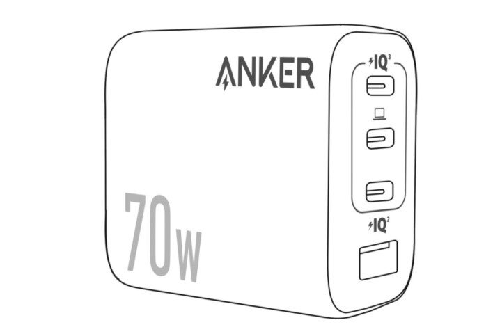 ظهور شاحن الحائط الجديد Anker Zolo بقدرة 70 واط وأربعة منافذ