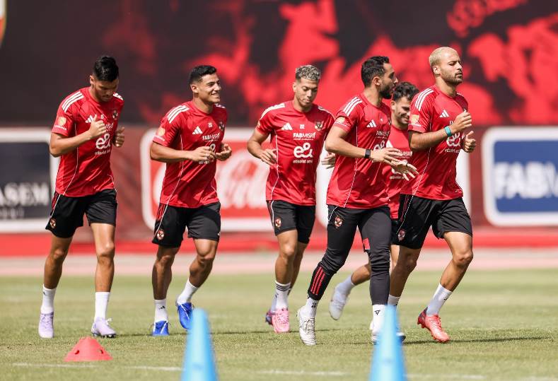 تدريبات فريق الأهلي