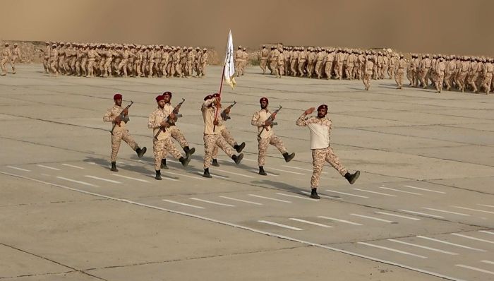 قوات العمالقة تشهد عرضًا عسكريًا مهيبًا بمناسبة تخرّج الدفعة الـ60 من منتسبيها