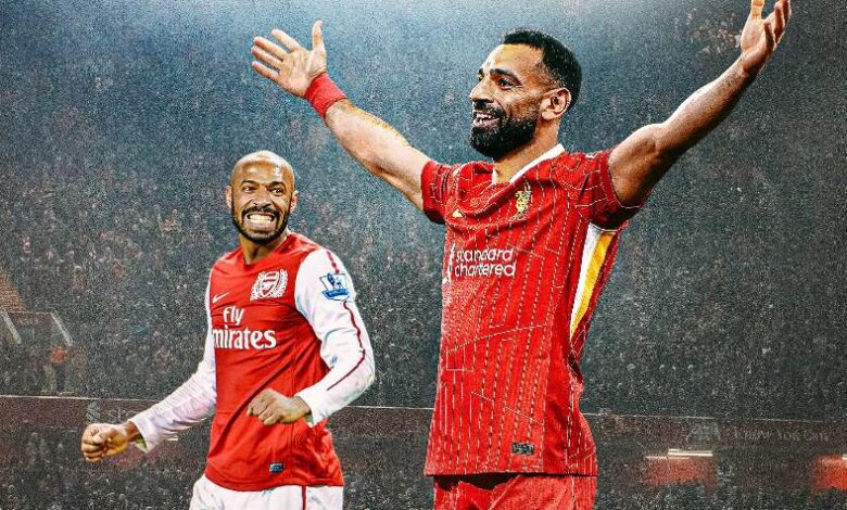 محمد صلاح وتييري هنري