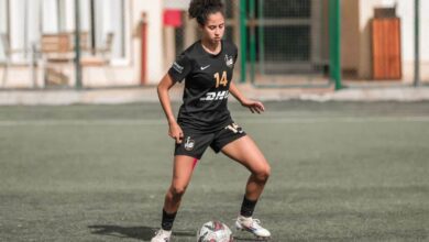 مايا إيهاب لاعبة مسار