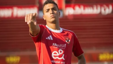 مدة غياب ياسين مرعي عن مدة مباريات الأهلي