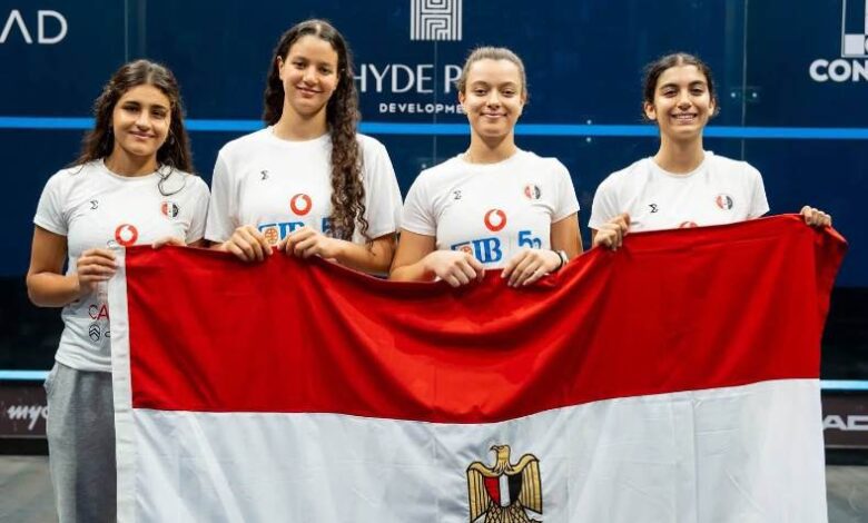 منتخب ناشئات الاسكواش