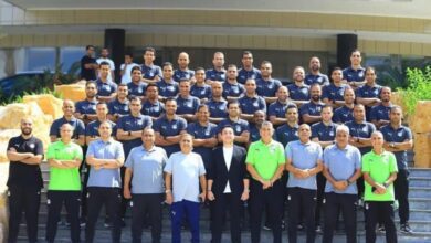 مصطفى أبو زهرة ينقل للحكام رسالة المهندس هاني أبو ريدة – كل الكورة