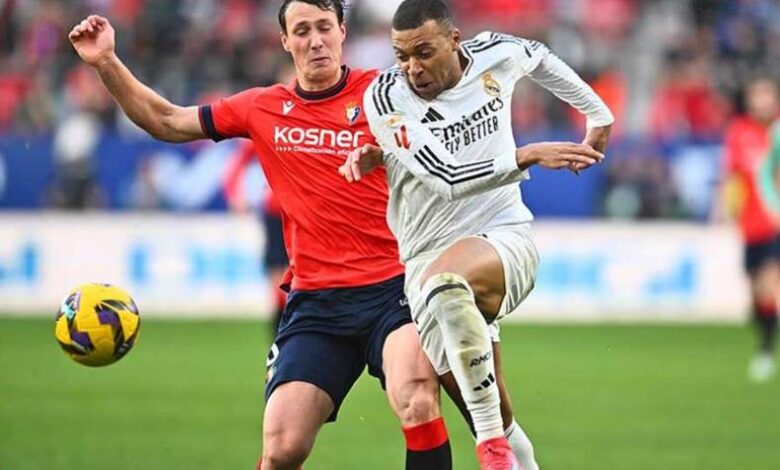 ريال مدريد نظيره أوساسونا