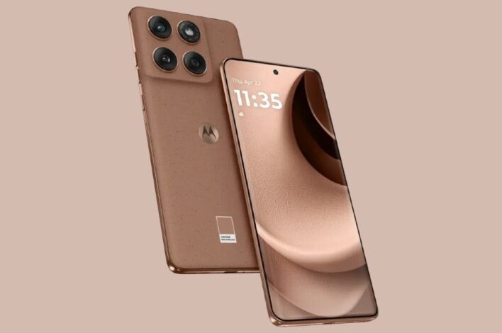 هاتف موتورولا Edge 60 Fusion يصل إلى أوروبا بلون بني الموكا الفاخر