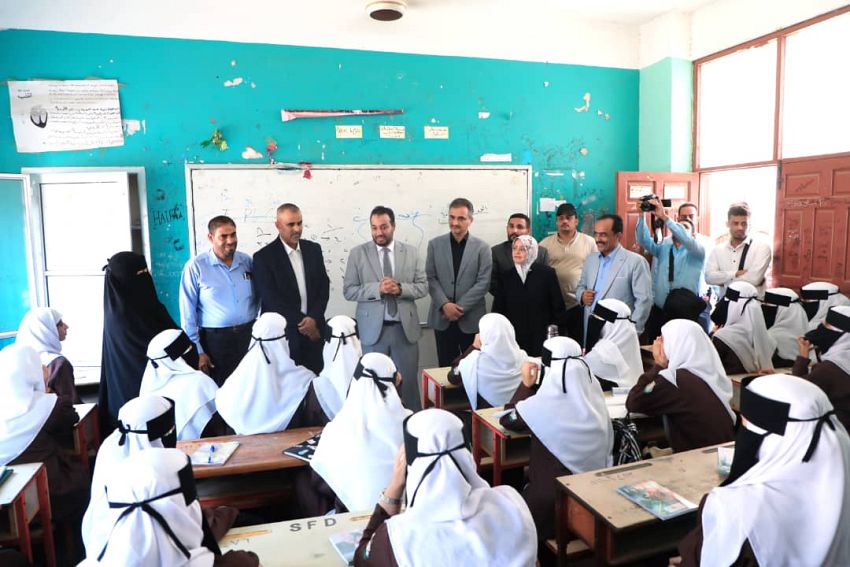 وزير التربية ومحافظ عدن يدشنان العام الدراسي الجديد ٢٠٢٥/٢٠٢٦م