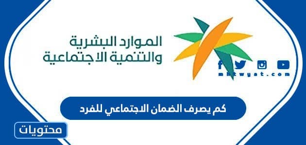 كم يصرف الضمان الاجتماعي للفرد 1447