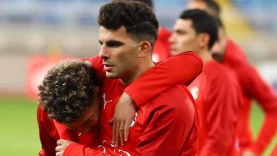 رد فعل زوجة خوان ألفينا بعد هدفه الخرافي في شباك مودرن (صورة)