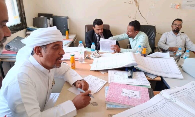 اخبار-حضرموت-|-رئيس-نيابة-استئناف-سيئون-يتفقد-سير-العمل-في-نيابة-تريم-الابتدائية