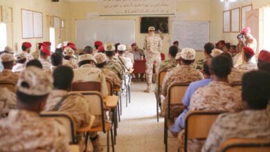 اخبار-حضرموت-|-وفد-دائرة-التوجية-المعنوي-بهيئة-الأركان-العامة-يواصل-زيارته-التفقدية-للمنطقة-العسكرية-الثانية