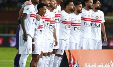 لاعب الزمالك المحترف في مدرجات ستاد القاهرة لمتابعة مباراة مصر وإثيوبيا