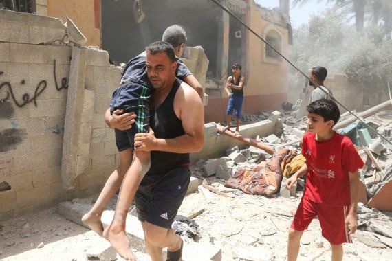 47 شهيدًا و 205 إصابة جديدة خلال يوم في قطاع غزة