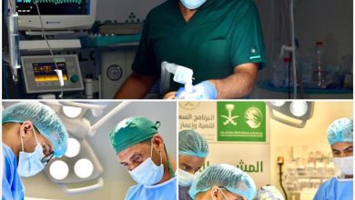 مركز الملك سلمان ينفذ المشروع الطبي التطوعي لجراحة الأطفال في عدن
