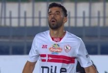 عبد الله السعيد رجل مباراة الزمالك والإسماعيلي بالدورى