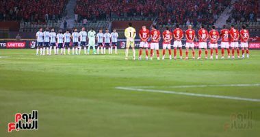 انطلاق مباراة الأهلى وبيراميدز فى الجولة الخامسة بالدورى.. صور
